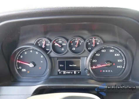 2021 Chevrolet Silverado 1500 4Wd Standard Bed Custom Trail Boss z USA, uszkodzony, nr VIN 1GCPYCEF1MZ410894